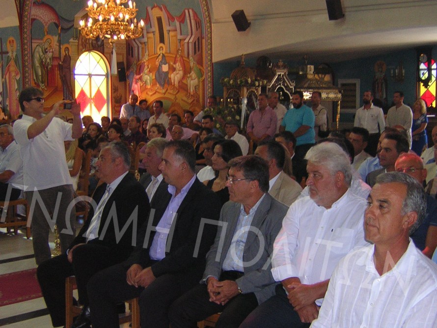 Ο δήμαρχος και οι αρχηγοί της αντιπολίτευσης