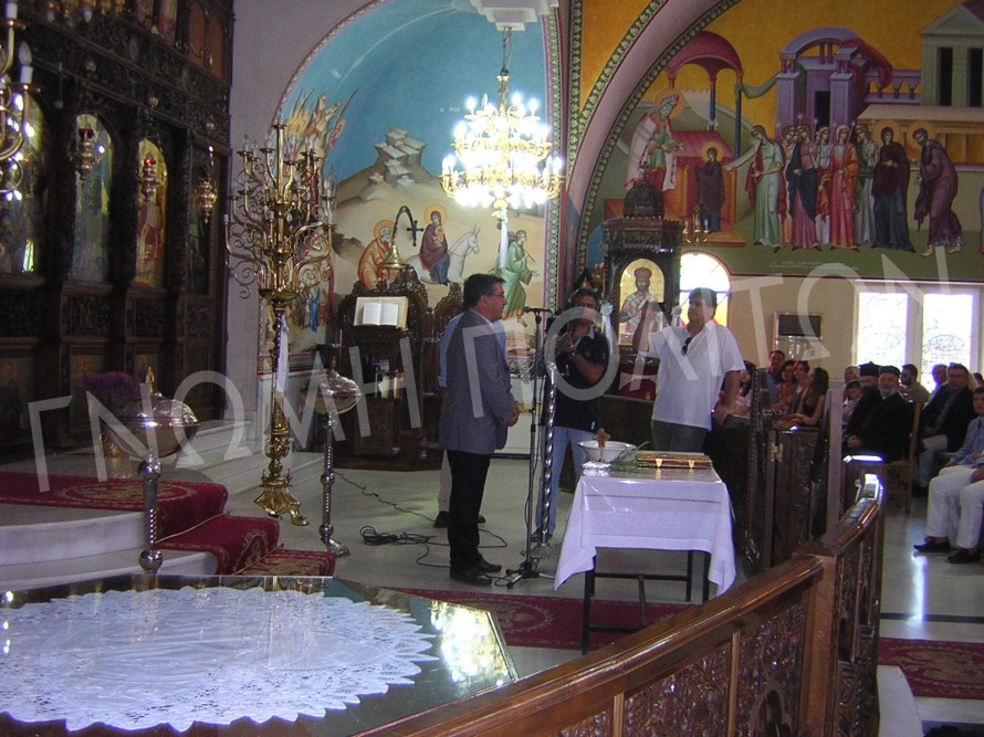 Στη σύντομη ομιλία του ο Νίκος Βουδούρης Τσίτουρας αναφέρθηκε στα έργα που πρέπει να ολοκληρωθούν την επόμενη πενταετία (γήπεδο Ζευγολατιού, δημαρχείο, κ.ά.)