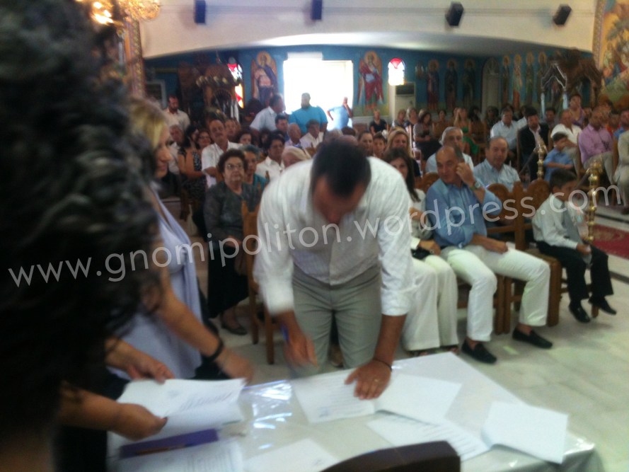 Ο Γιώργος Πρεδάρης τέταρτος κατά σειρά στο πρακτικό. Οι πληροφορίες θέλουν τον δραστήριο Κοκκωνίτη σύμβουλο να αναλαμβάνει καίρια θέση την οποία κατείχε και στο παρελθόν. (Αυτή η θέση δεν θα φύγει από Γιώργο τελικά!)