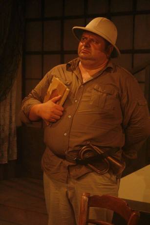 Ο ανεπανάληπτος Τέντυ Μπρούστερ (Μάκης Χασαπάκης), ως πρόεδρος Ρούζβελτ!!!